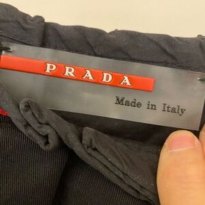 Prada authentic black cotton skirt brand new size 38